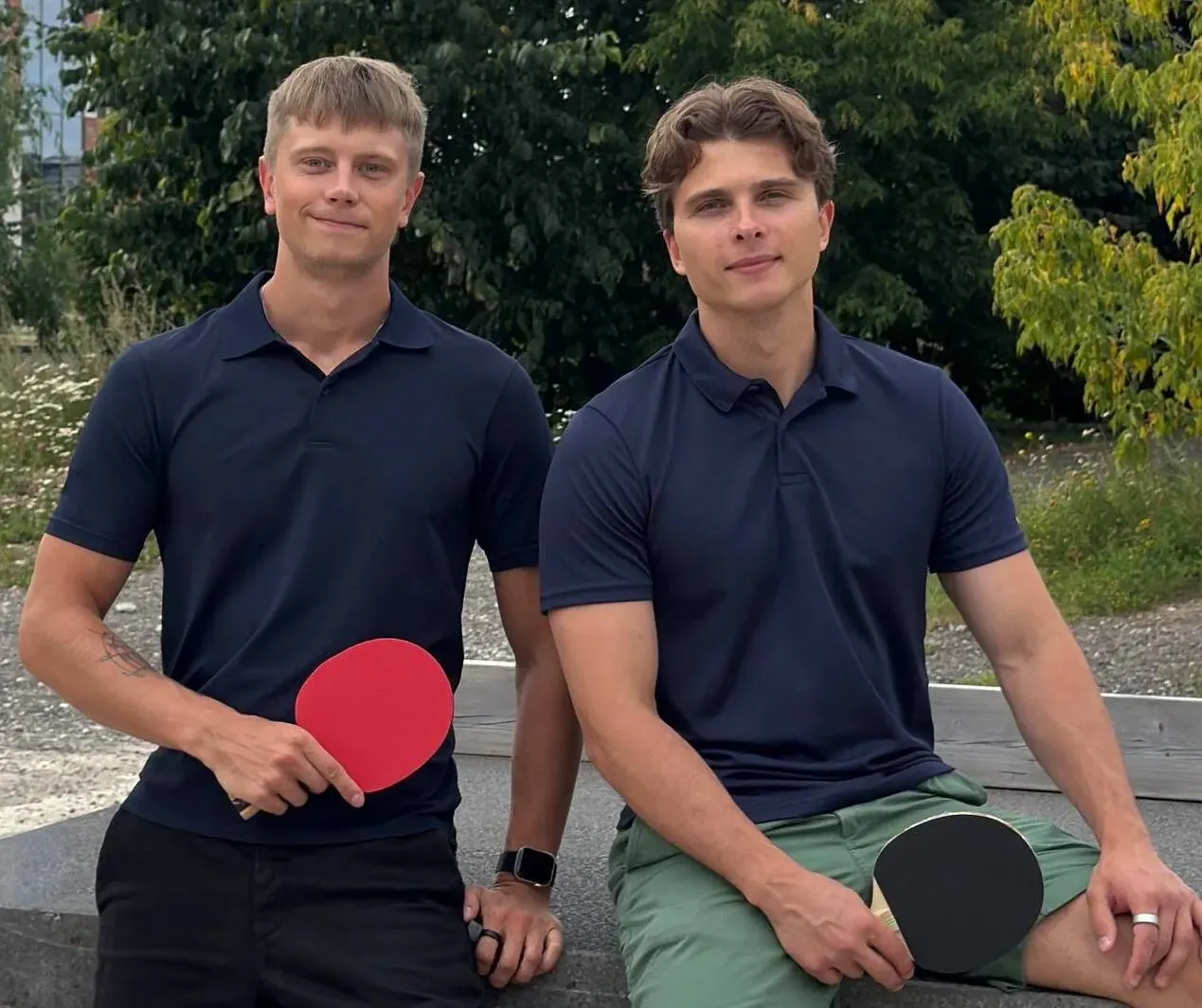 Emil and Kairo, co-founders of Intoru